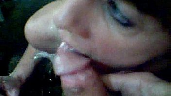 pissing in a Angie's mouth while she is sucking my hard dick.